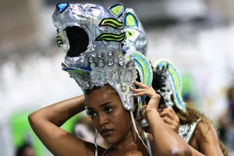 In images: The Carnival parades at Marquês de Sapucaí Sambodrome in Rio de Janeiro