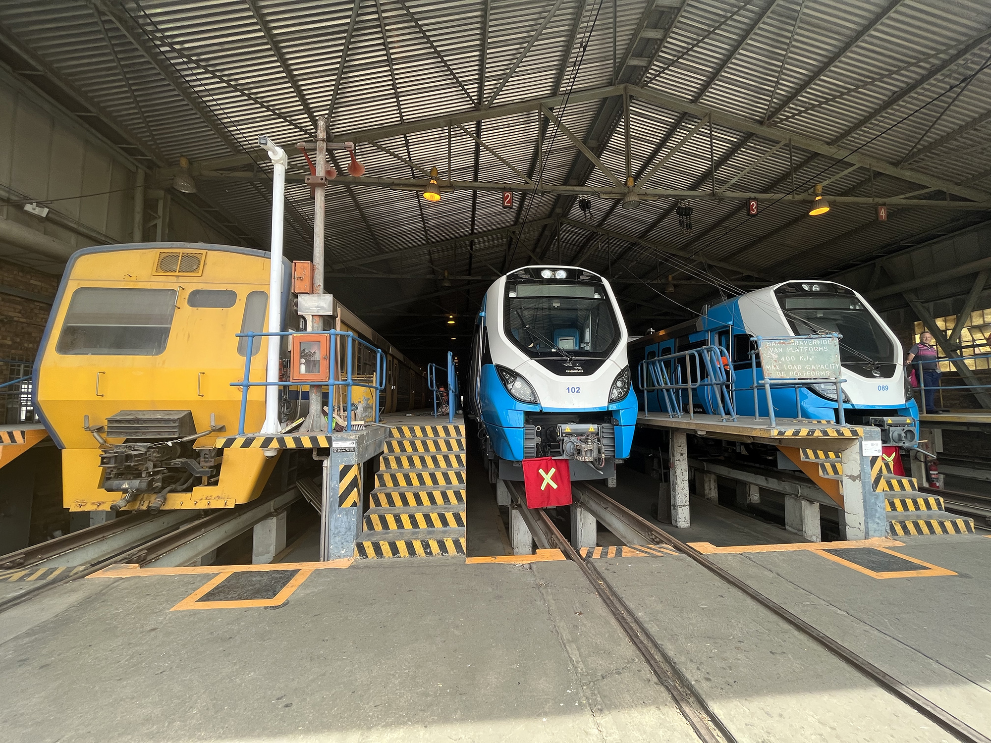 mbalula trains