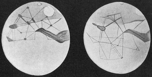 Martian canals as depicted by Percival Lowell. Image: Wikimedia Commons