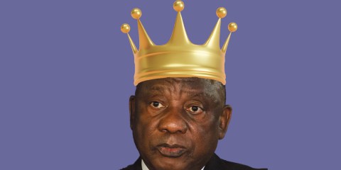 In the Kingdom of WakaBanana, all hail King Cyril the Ditherer!