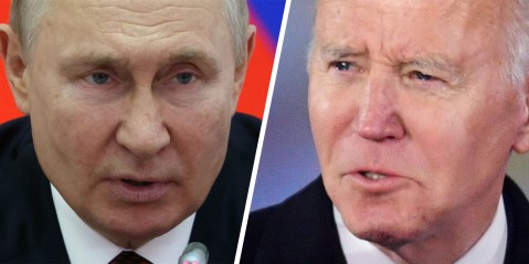 Biden and Putin — alternate views of Russian invasion as grim anniversary dawns
