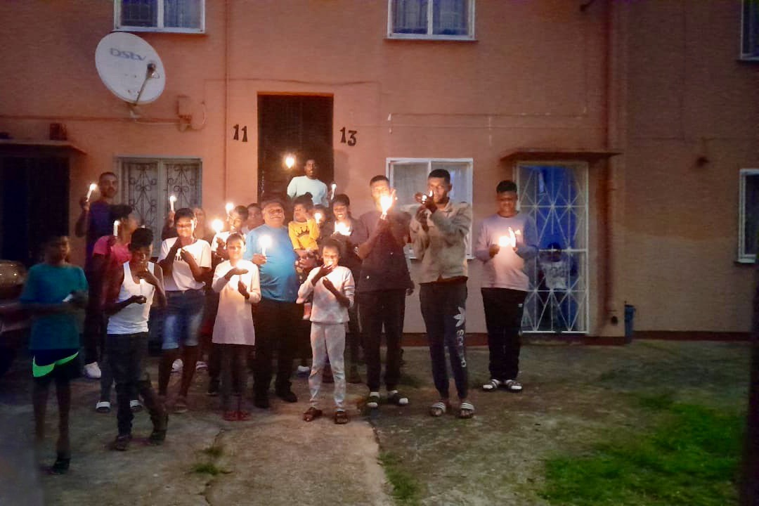 Phoenix residents hold a candlelight vigil