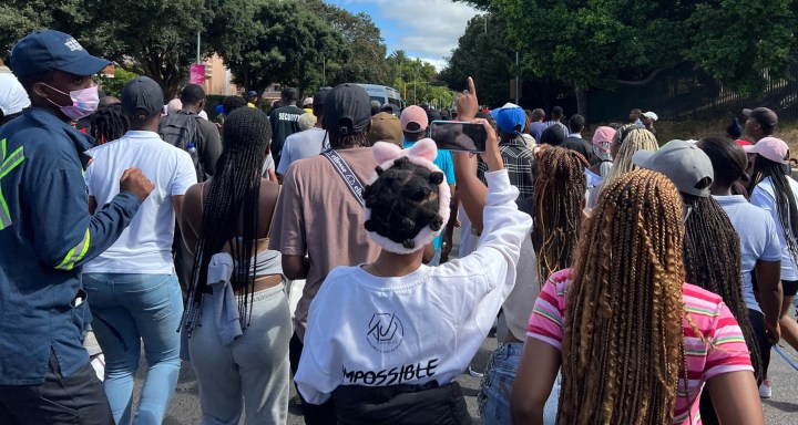 ‘This is not a new problem’ — protesting UCT students voice their dissatisfaction