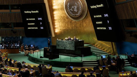 Still on the fence — SA abstains from UN resolution condemning Russian aggression against Ukraine