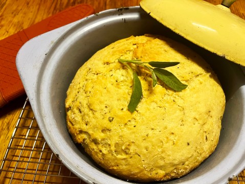 What’s cooking today: Sage-infused braai bread