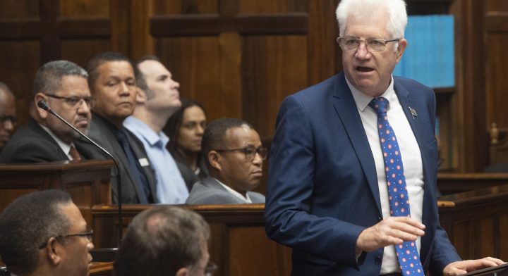 Western Cape Premier Alan Winde blames activists for hampering Cape Town’s plans for affordable housing