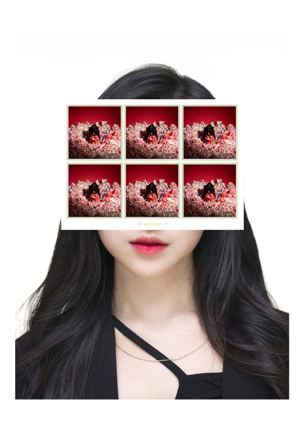 "Identification 5." She expresses in red the things that have hurt her, that she holds on to. As though submitting a resumé to the world, unknown Korean artists share their stories and the stories of their work through ID photos without faces. The ID photo is an image of the upper body centred on the expressionless face looking ahead. It focuses on the face whose emotions are erased for the purpose of identification. The image standards vary slightly depending on the uses of the image, passports, visas, resident registration cards. I understand the ID photo as a medium that connects individuals within society, allowing them to quickly identify themselves and what they do, whilst also showing part of themselves as they transform internal image regulations to meet the external image standards. © Jae In Lee, Korea, Republic Of, Shortlist, Professional competition, Portraiture, Sony World Photography Awards 2023