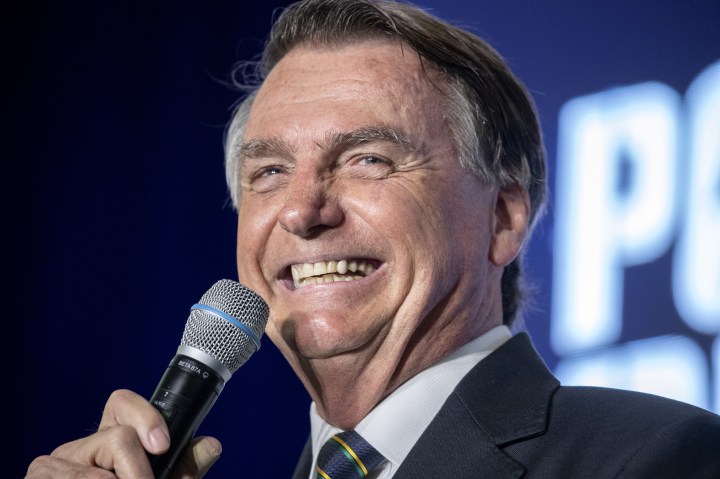 Bolsonaro lands back in Brazil to lead right-wing opposition