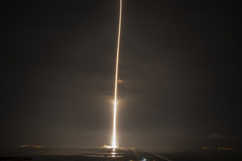 In images: Elon Musk’s SpaceX launches spacecraft to International Space Station