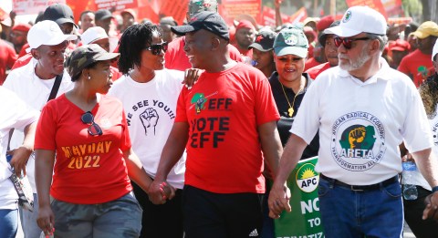 Not quite an Arab Spring – or a Liepzig or a Sri Lanka – so the EFF had to make do with Woolies