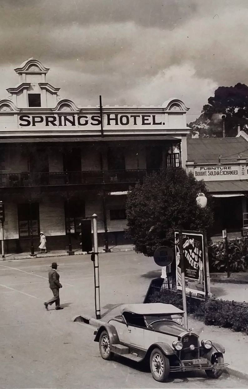 Springs as it was in what is possibly the 1960s. Image: Photographer unknown, supplied by Barbara Adair 