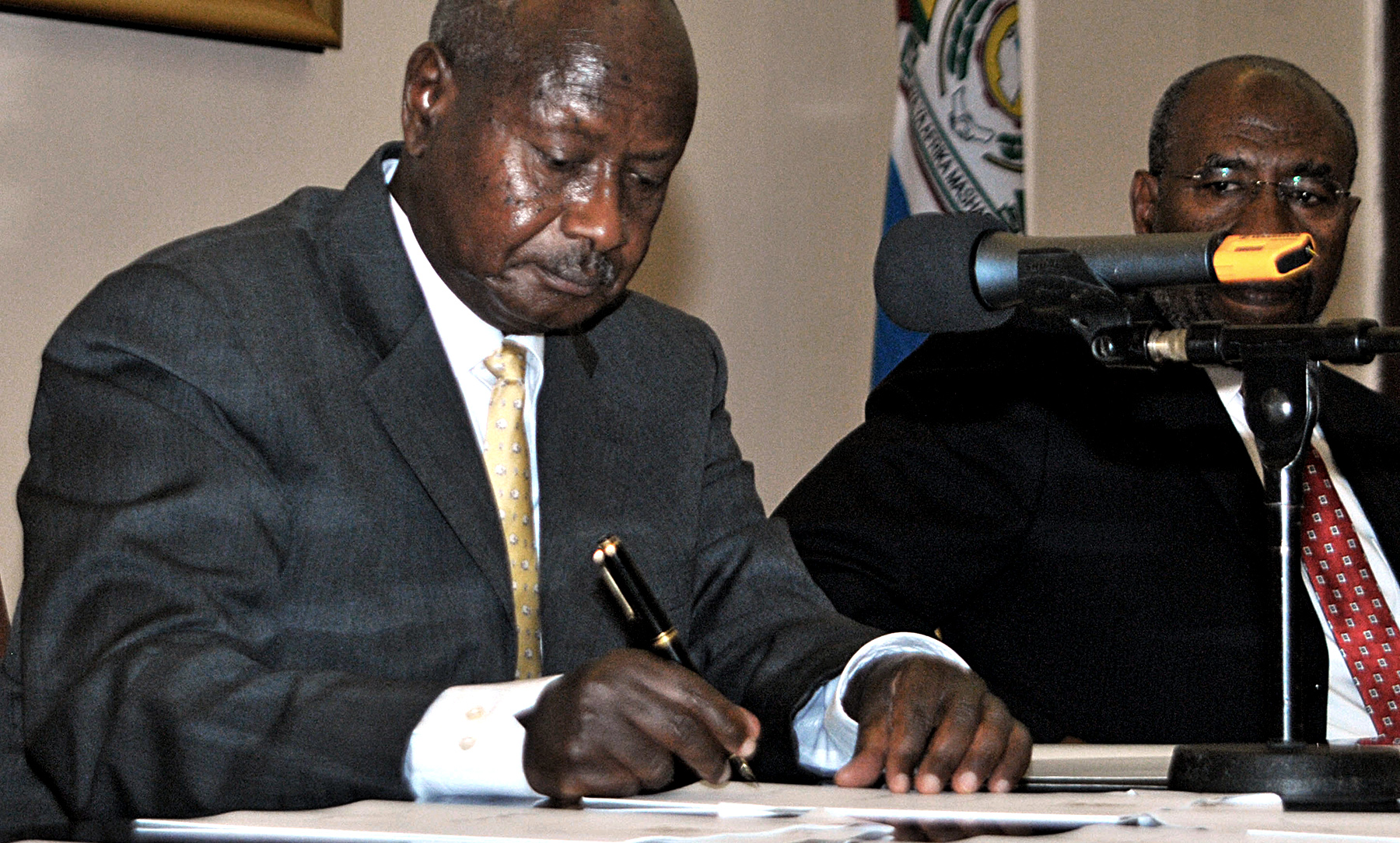 Ugandan president Yoweri Museveni, anti-gay bill
