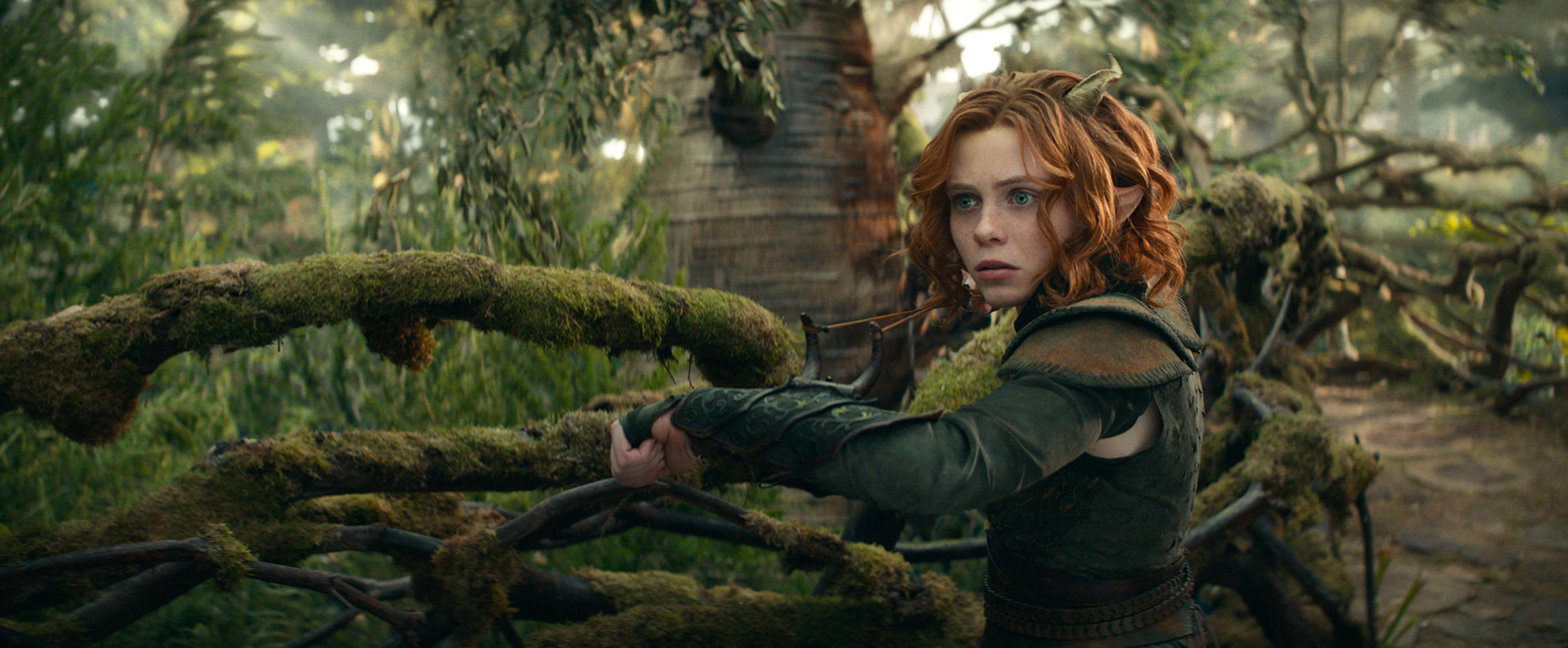 Sophia Lillis plays Doric in 'Dungeons & Dragons: Honor Among Thieves'. Image: Paramount Pictures / eOne / Supplied