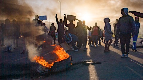 Service delivery protests surged in January as power cuts ramped up, research company finds