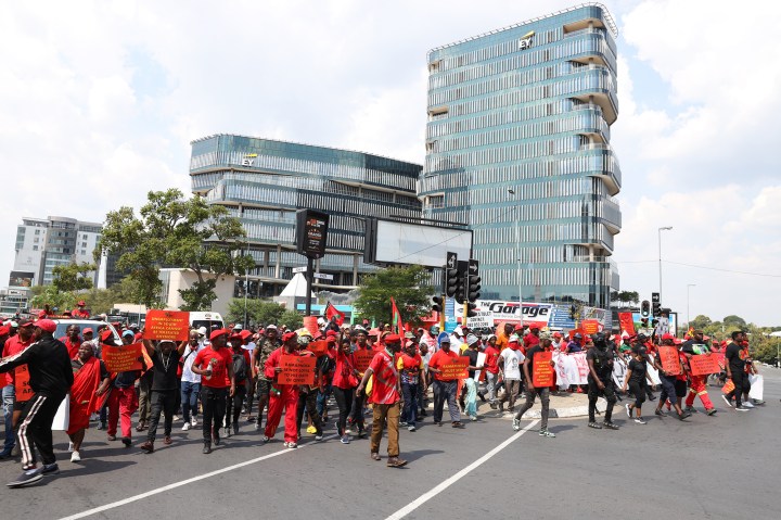 It was organised business as usual, with no major disruptions, despite EFF’s national protest