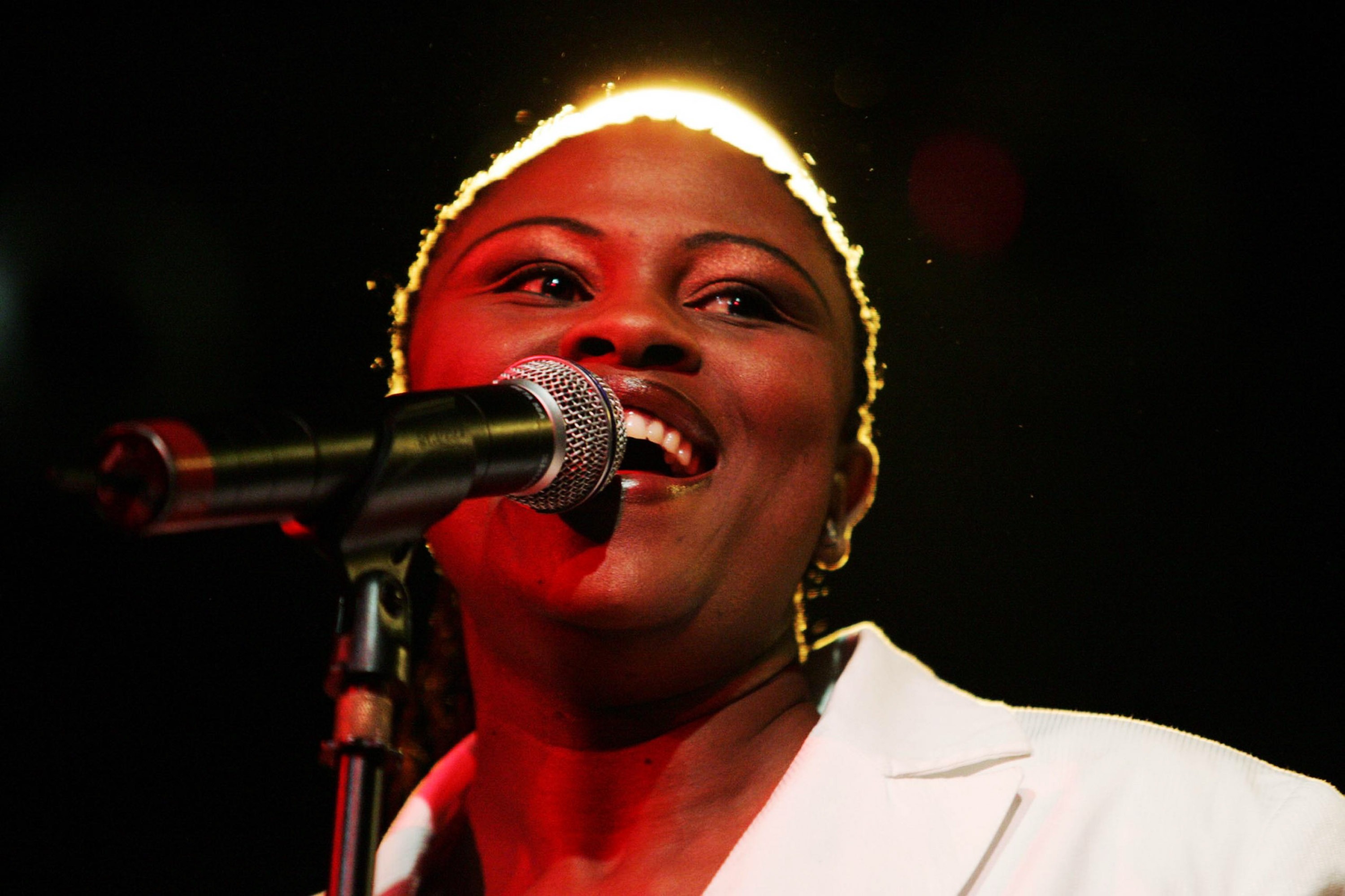 Gloria Bosman performs on stage during the Standard Bank Joy of Jazz 2007 held in Newtown on August 24, 2007 in Johannesburg, South Africa. Image: Lefty Shivambu / Gallo Images