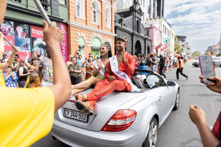 Cape Town Pride – Bright rainbow-coloured flags make waves down the city streets