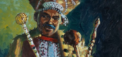 Celebrating Xhosa Heritage – Iconic painting of ‘the father of Xhosa poetry’ by celebrated master artist George Pemba revealed.