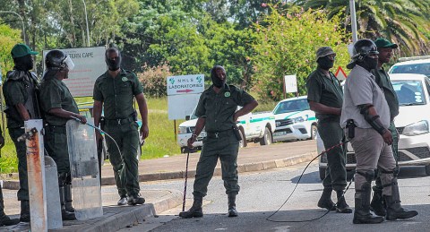 Strikers shot with rubber bullets at Mthatha hospital