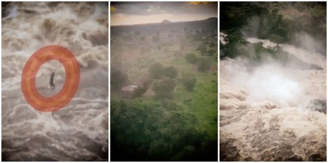 Detailed: SA Air Force chopper’s dramatic rescue of man from raging Mozambique river