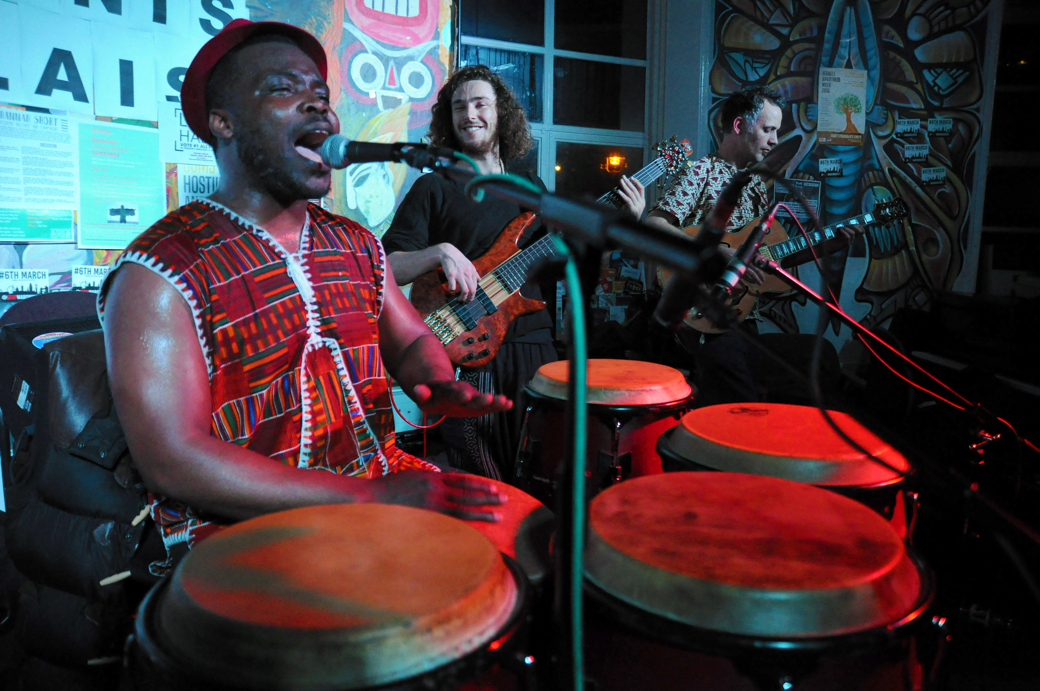 Afla Sackey & Afrik Bawantu. Image: Lisa Aissaoui / Flickr
