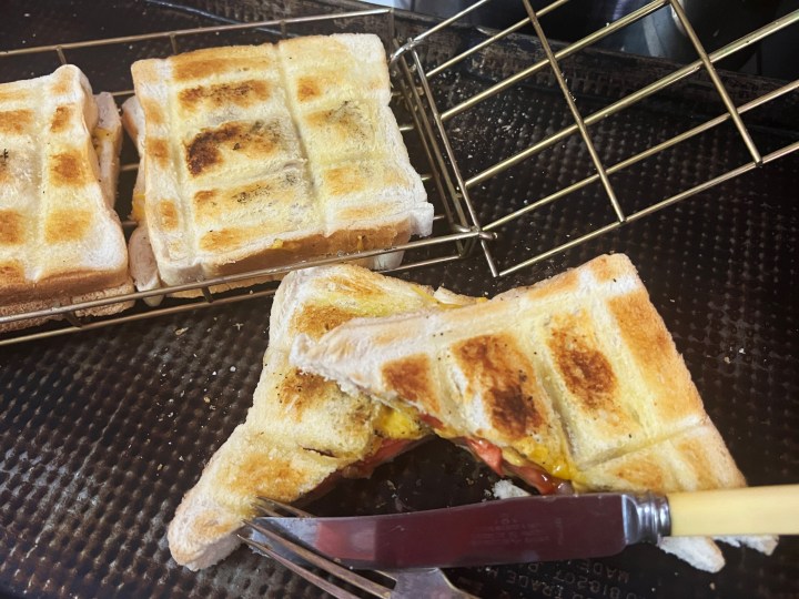 What’s cooking today: The traditional braaibroodjie