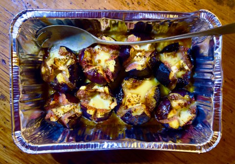 What’s cooking this AirFryday: Honey-butter figs and Camembert