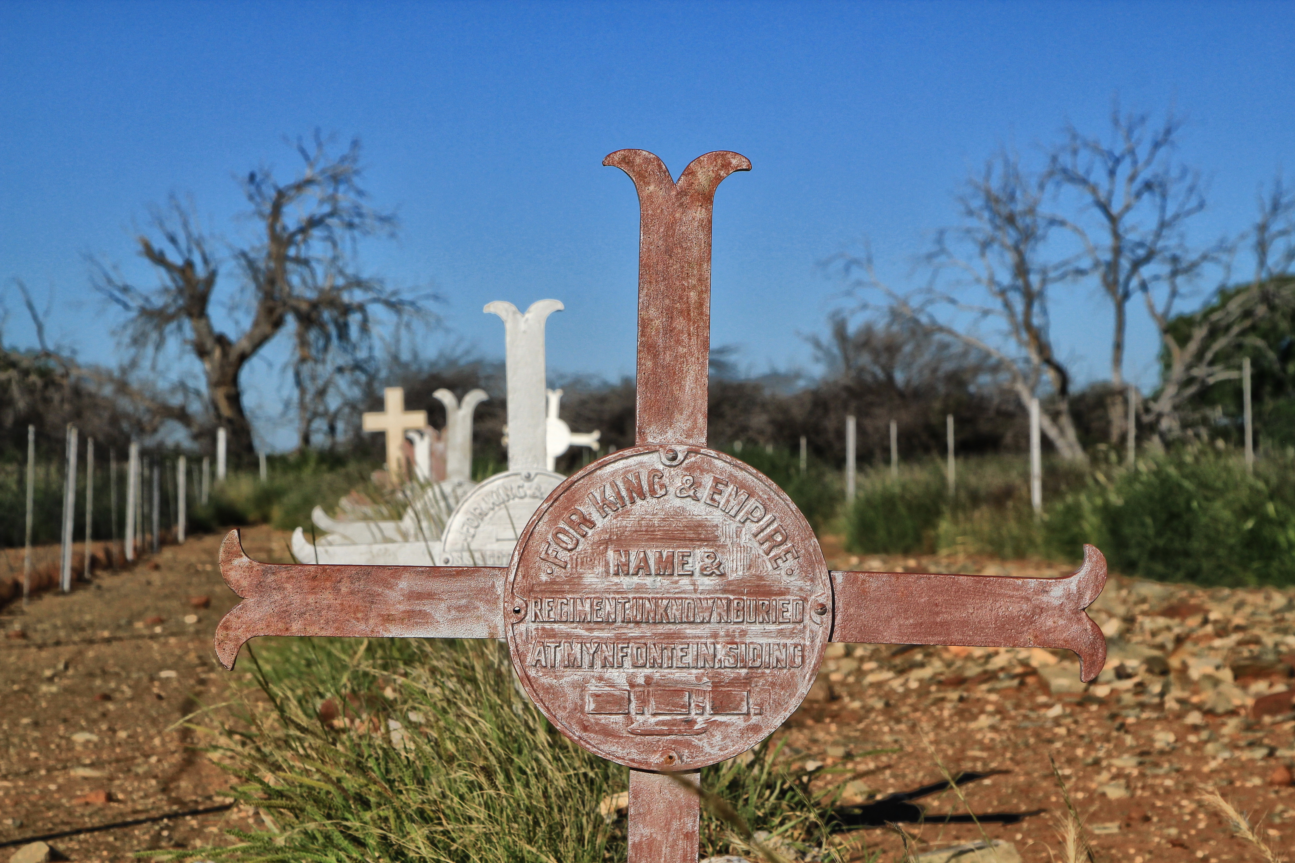 The last signs of the British Empire could one day be a forgotten British grave in the Karoo.