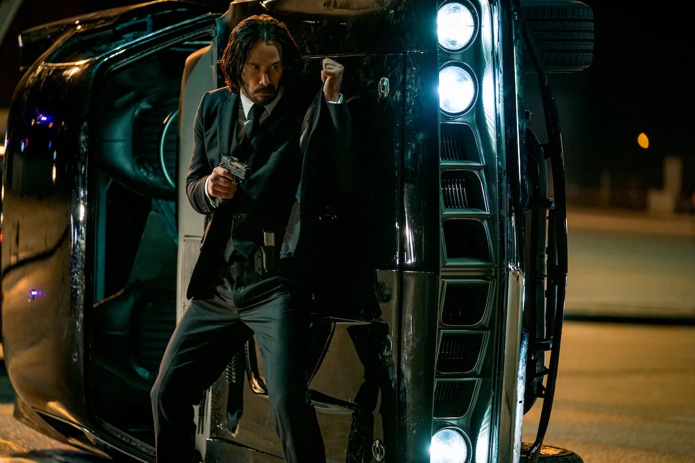 Keanu Reeves stars in ‘John Wick: Chapter 4’. Image: Lionsgate Films / Supplied