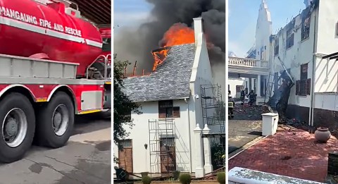 Fire rips through Free State premier’s house, causes millions in damage