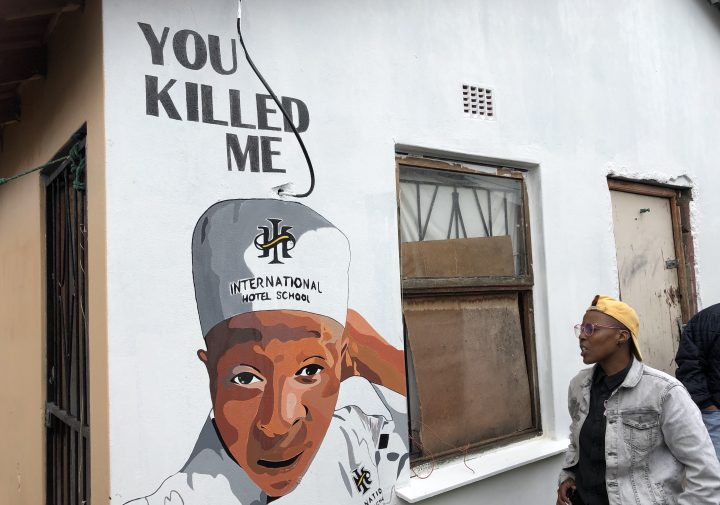 Mural of murdered Phelokazi Mqathanya unveiled in Khayelitsha by emotional family and friends
