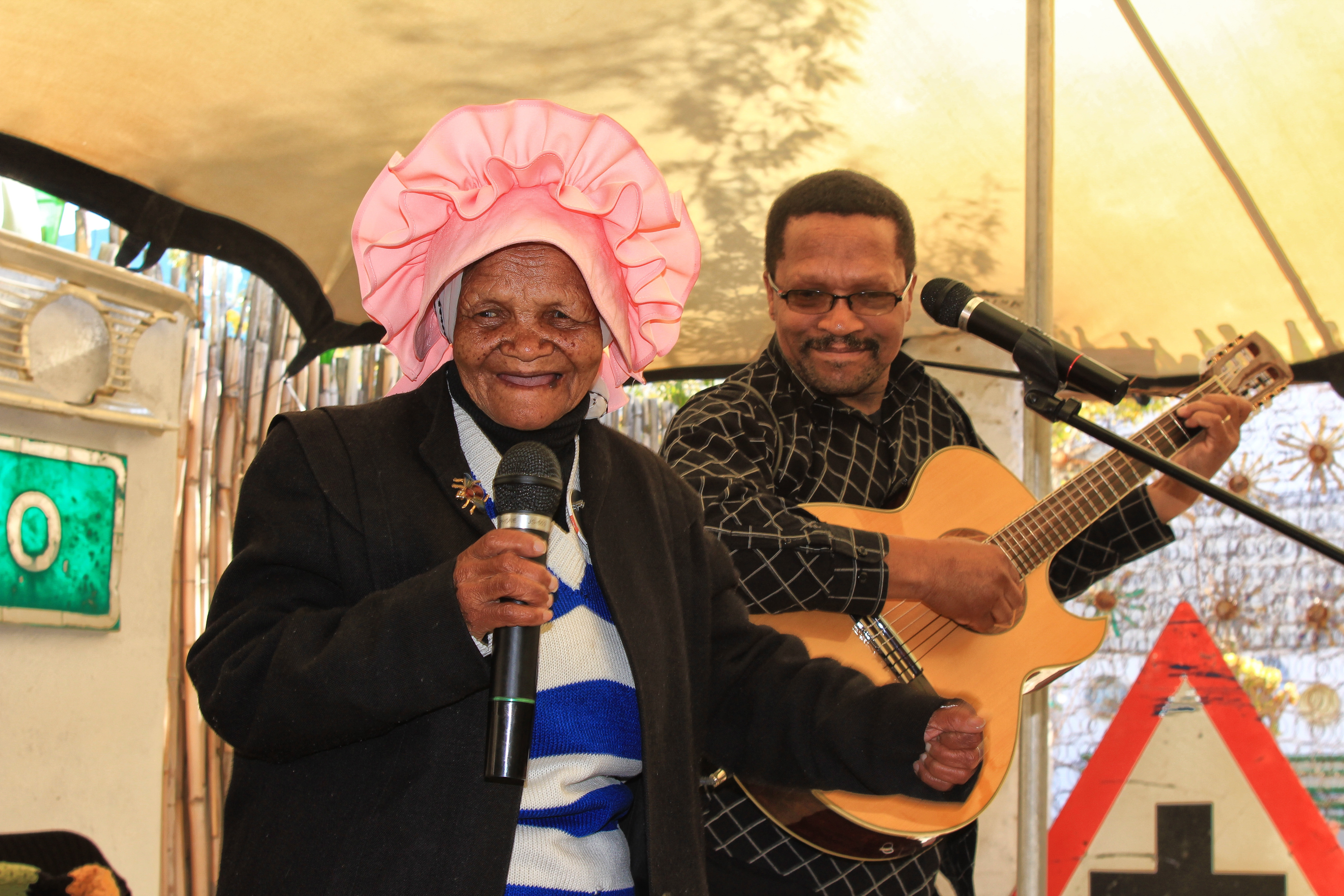 The late Tannie Grietjie Adams of Garies was a favourite at the 2010 festival. Image: Chris Marais