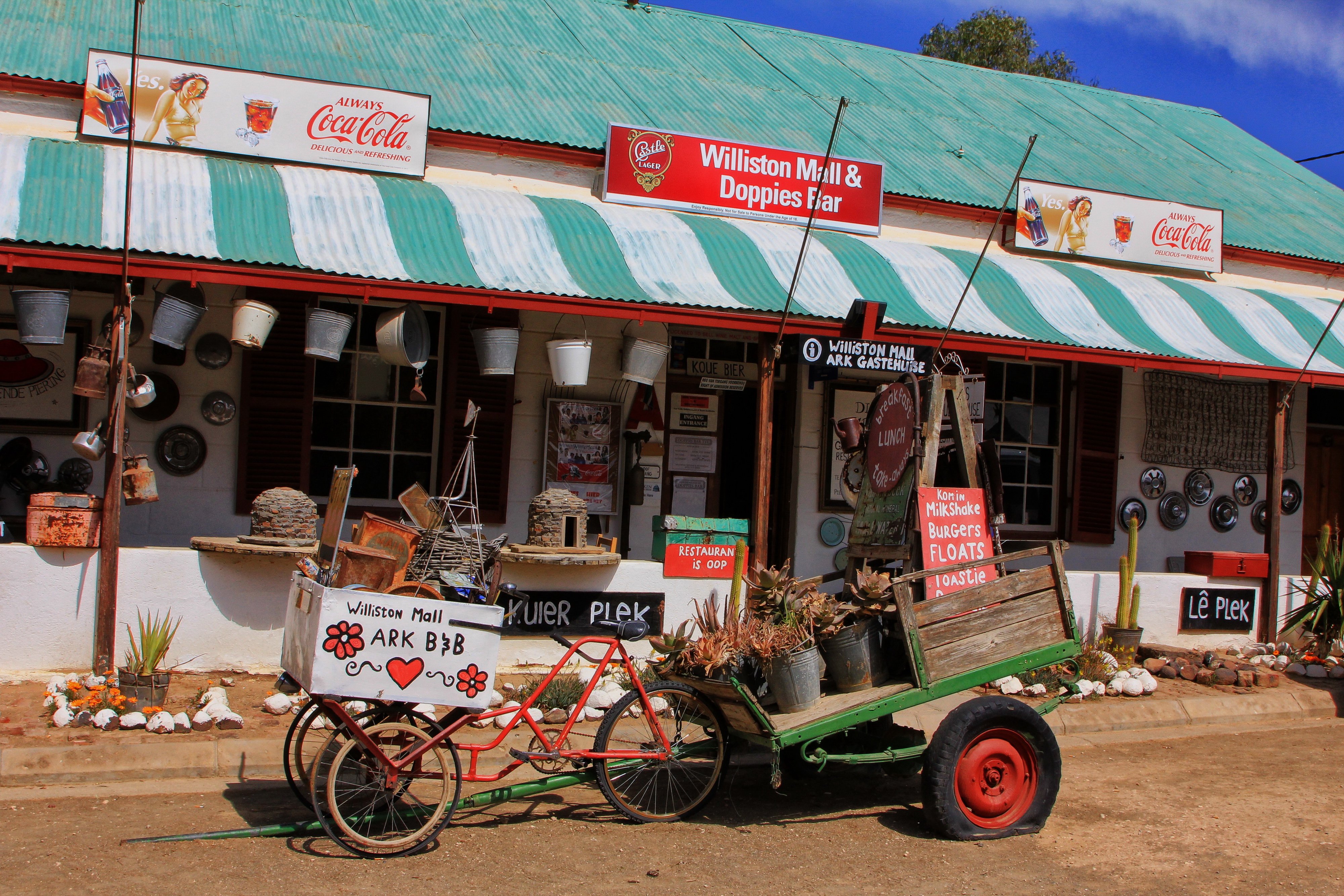 The Williston Mall – a firm fixture on Karoo road trippers’ itineraries. Image: Chris Marais