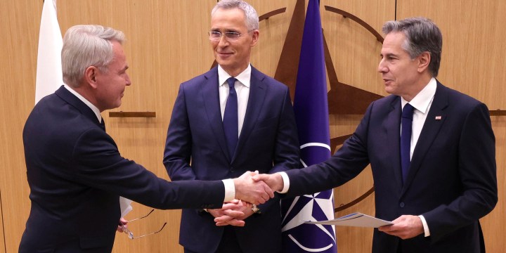 Finland officially joins Nato; US provides $2.6bn more in weapons aid