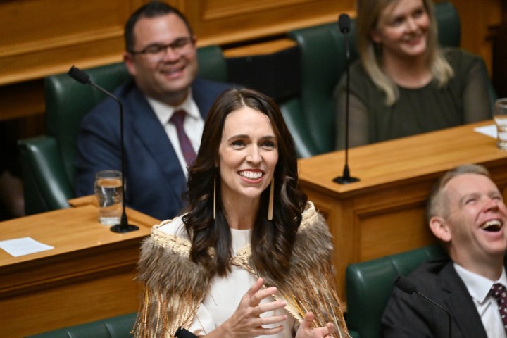 Jacinda Ardern bids farewell to New Zealand parliament in tearful address