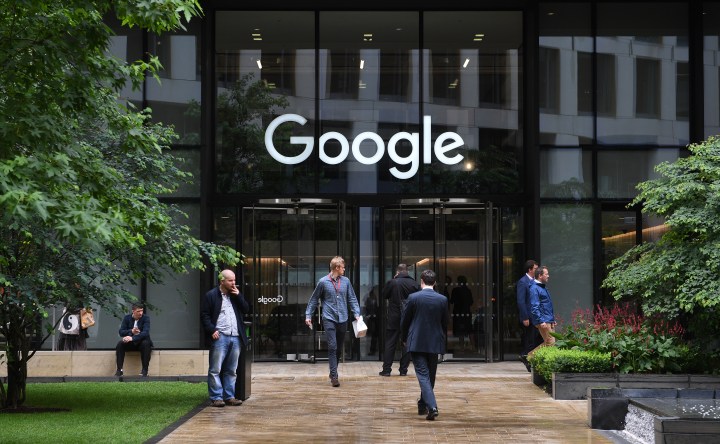 Google workers in London stage walkout over job cuts