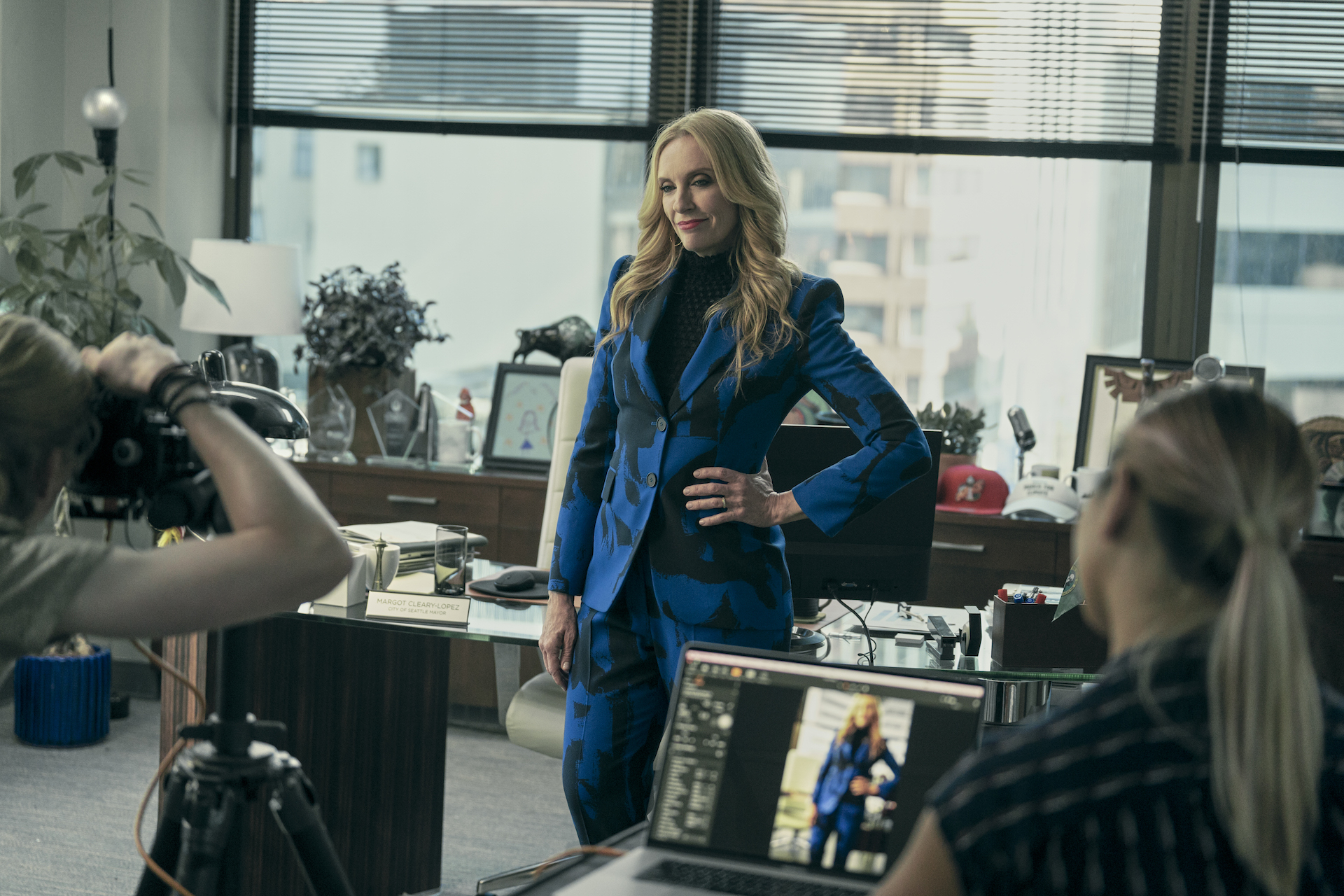 Toni Collette as Margot Cleary-Lopez in 'The Power'. Image: courtesy of Prime Video