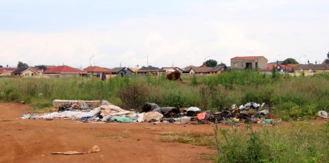 Lottery-funded Soweto ‘sports complex’ a stagnant dumpsite devoid of construction