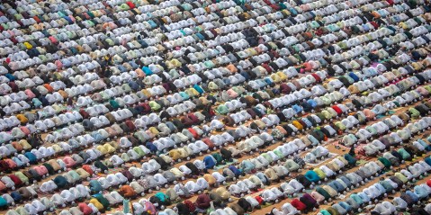Muslims around the world celebrate Eid al-Fitr to mark the end of the holy month of Ramadan