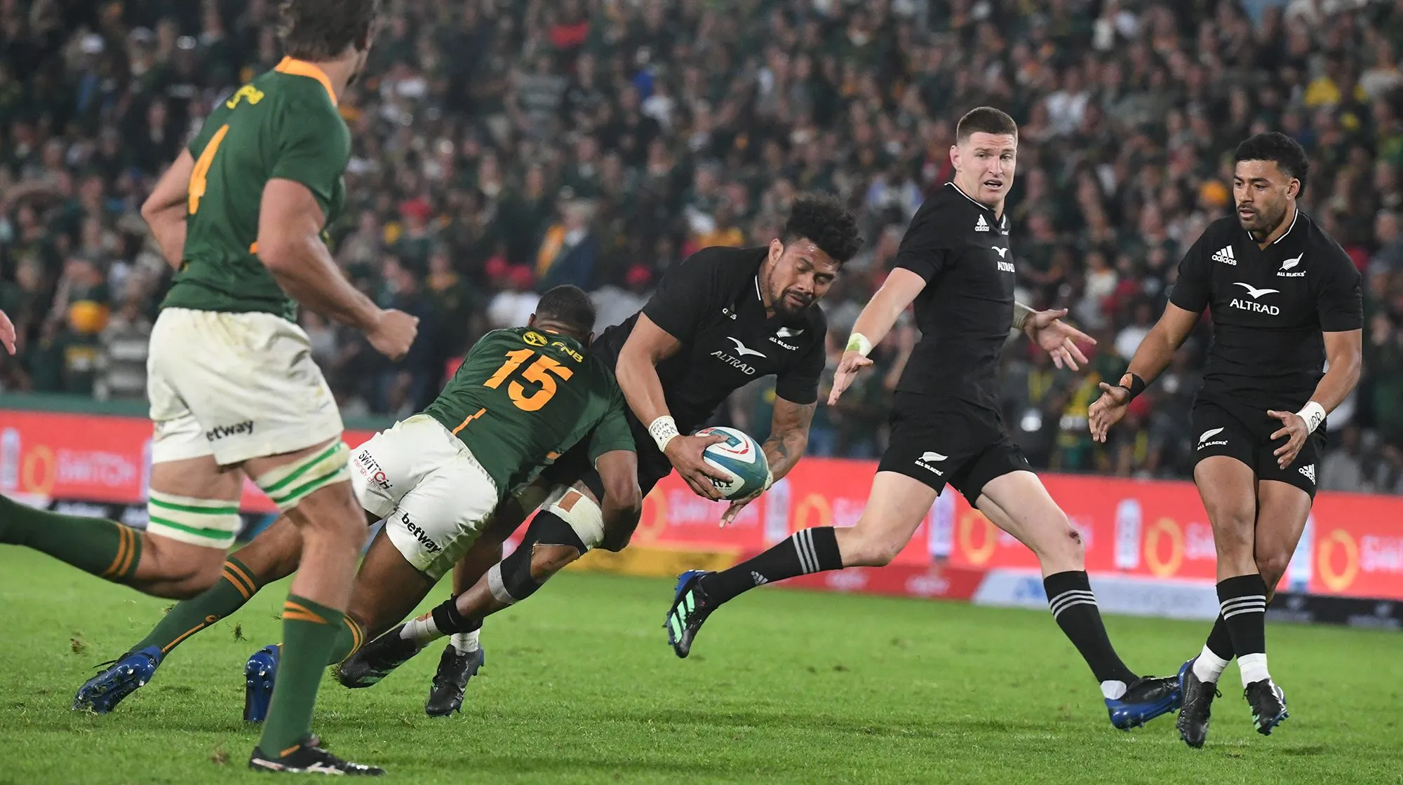 Springboks and All Blacks can never meet again in their primary kit