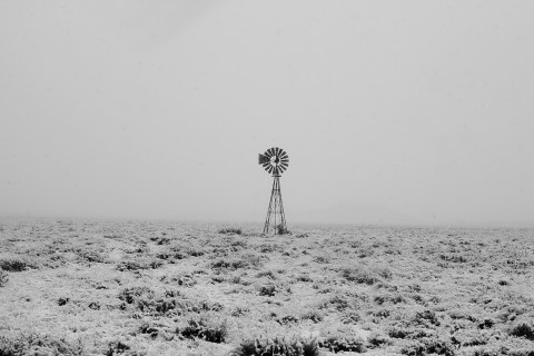 Snow Day in the Karoo