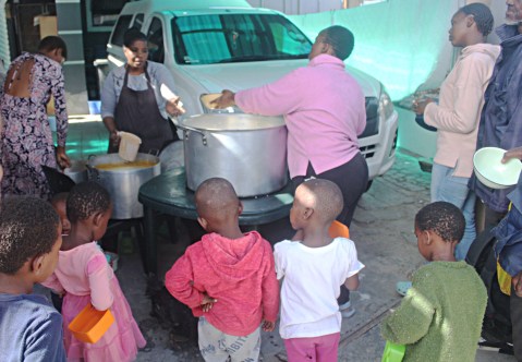 Mfuleni soup kitchen battles to feed hundreds of hungry mouths, for some their only meal of the day