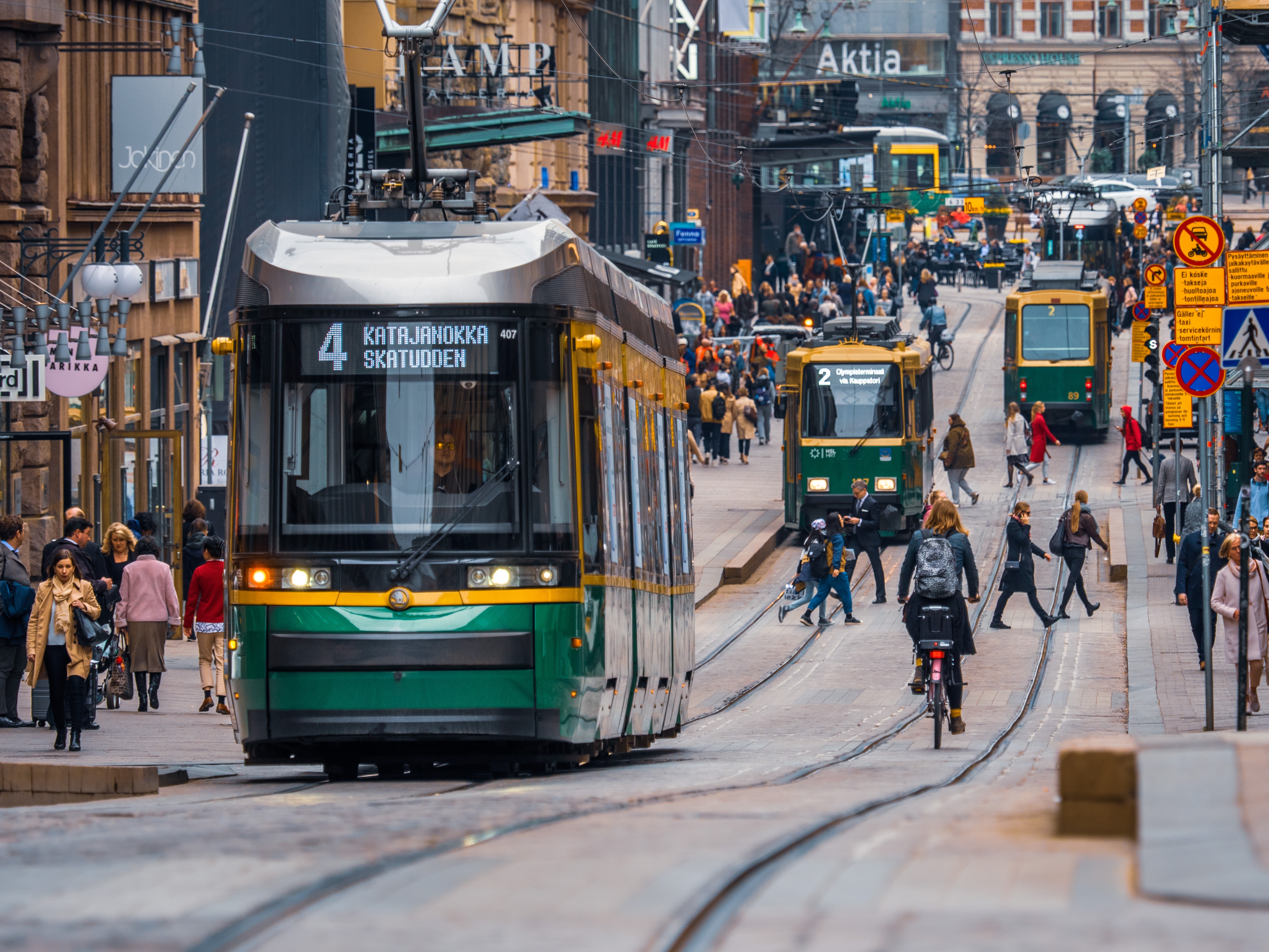 Finland is the happiest country in the world for six years in a row. Photograph taken in Helsinki, Finland. Image: Tapio Haaja / Unsplash 