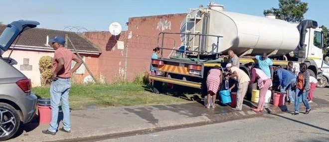 Thousands of eThekwini households go weeks without running water as pump station sits unrepaired 