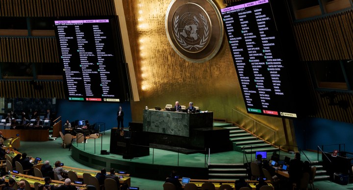 China, India and Brazil in favour of UN resolution describing Russia as aggressor – SA abstains – what now?