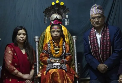 Nepal’s living goddesses demand pension rights, and more from around the world.