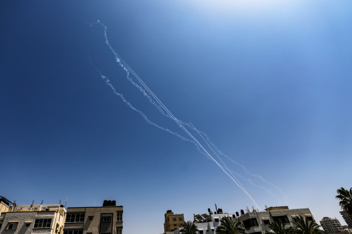 Israel hits targets in Gaza, rocket sirens sound in Tel Aviv