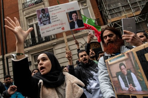 Imran Khan supporters rally in London for ex-Pakistan leader’s release