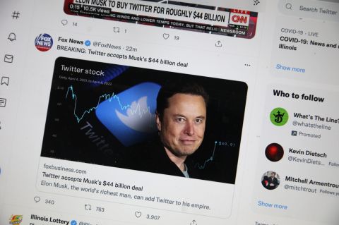 Twitter is now worth just 33% of Elon Musk’s purchase price, says Fidelity
