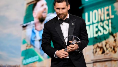 Messi scoops historic double at Laureus World Sports Awards